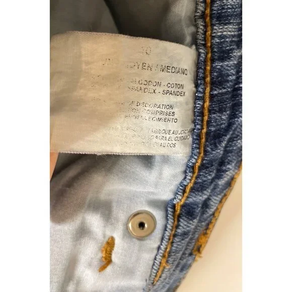 Gloria Vanderbilt Amanda Bootcut Women's size 10 Blue Denim Jeans - Picture 7 of 8